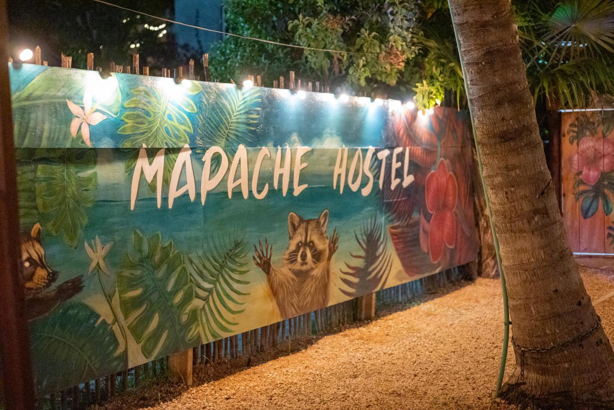Mapache Hostel & Camping Isla Holbox Екстериор снимка