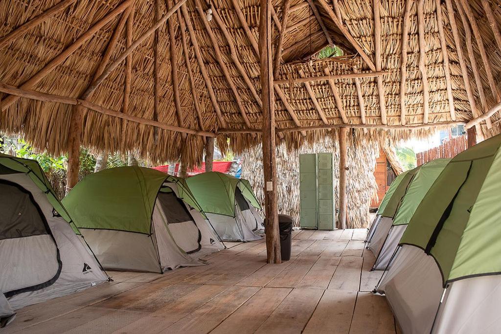 Mapache Hostel & Camping Isla Holbox Екстериор снимка