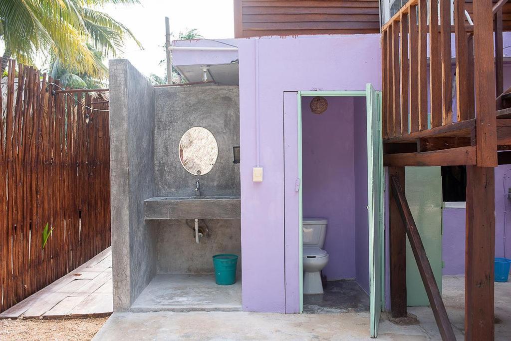 Mapache Hostel & Camping Isla Holbox Екстериор снимка